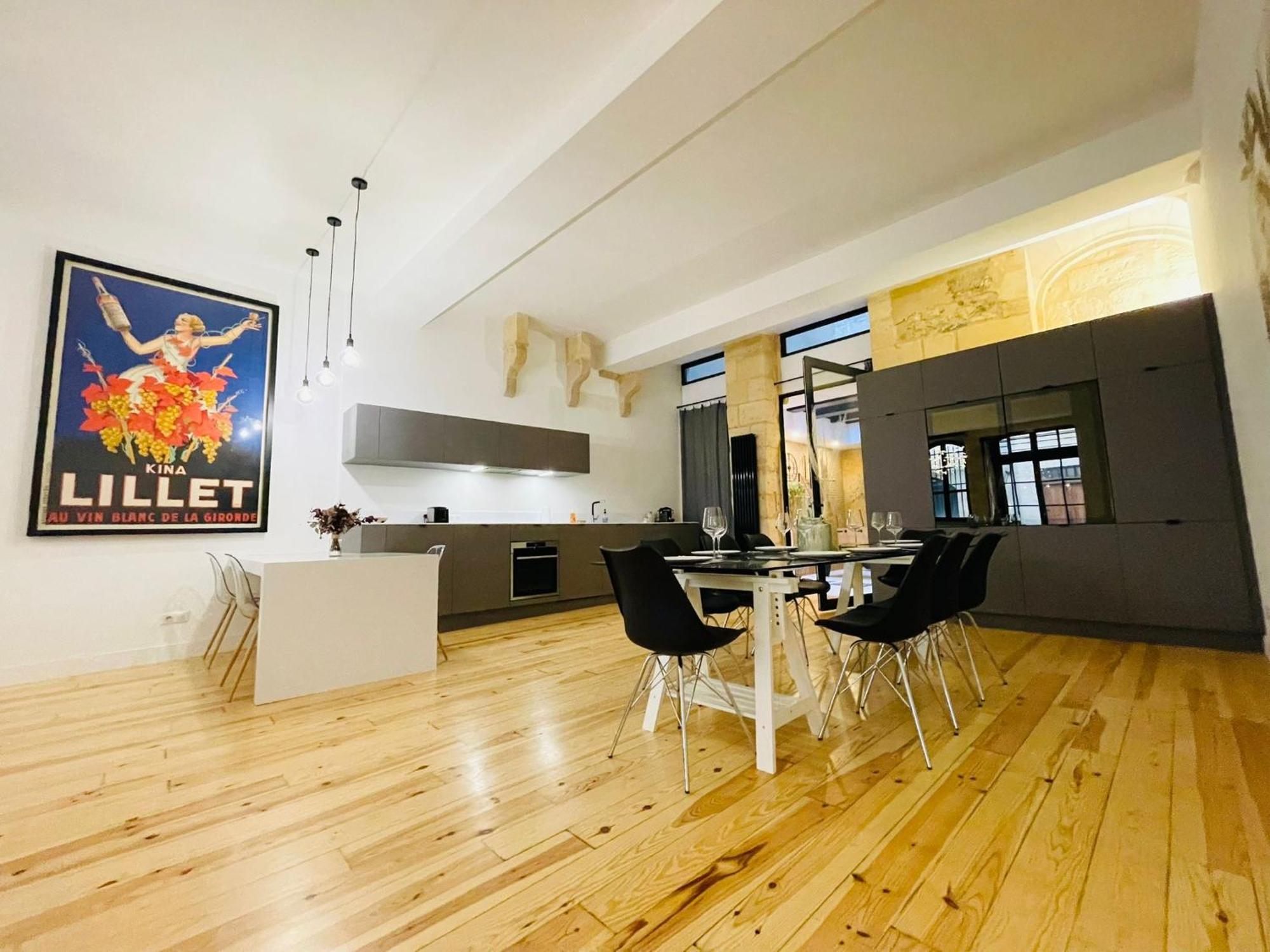 Loft Bordelais Lägenhet Bordeaux Exteriör bild