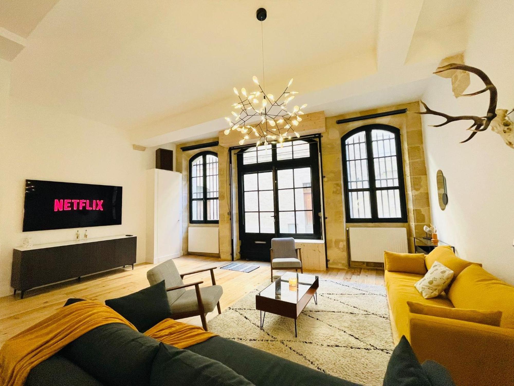 Loft Bordelais Lägenhet Bordeaux Exteriör bild